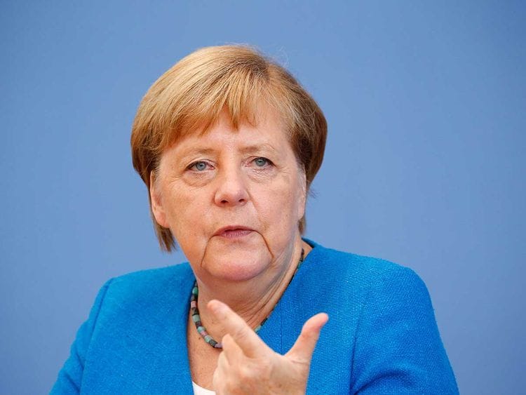 German Chancellor Angela Merkel 