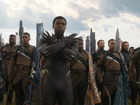 Chadwick Boseman in Avengers