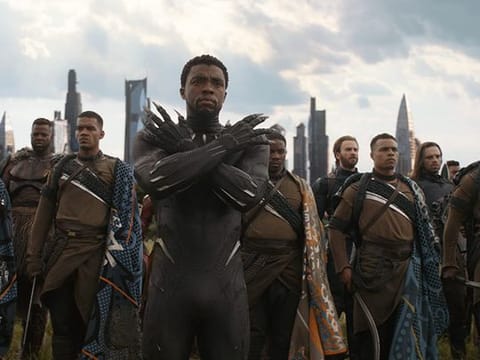 Chadwick Boseman in Avengers