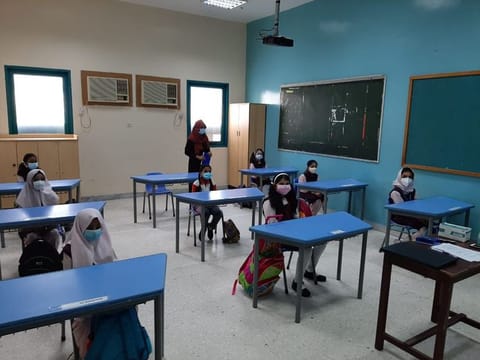 Children at a school Abu Dhabi. Picture for illustrative purposes only.