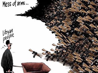 Cartoons: Libyan crisis worsens and Iran’s woes