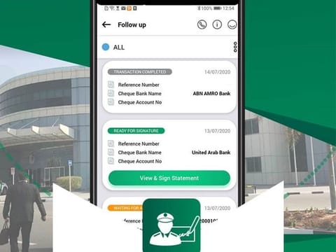 The new e service on the Dubai Police App