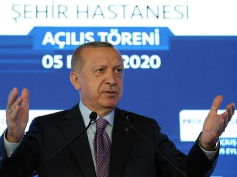 Turkey's President Recep Tayyip Erdogan 