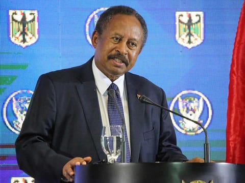 Sudanese Prime Minister Abdalla Hamdok