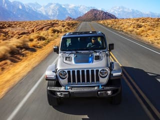 This is the first ever electrified Jeep Wrangler!