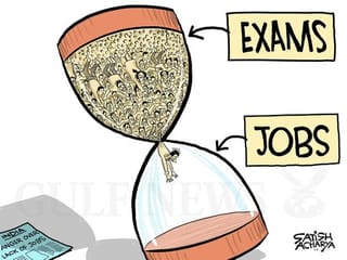 Cartoon from Satish Acharya: Anger mounts over India’s shrinking jobs