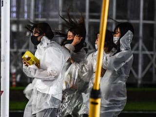 Typhoon Haishen moves onshore in S Korea after battering Japan