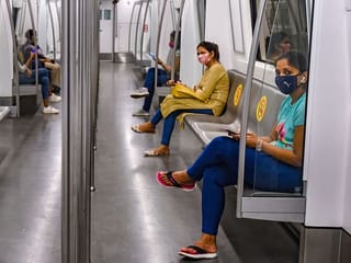 Photos: Delhi Metro resumes operations after five months