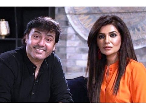 Pakistani actors Noman Ijaz and Iffat Omar