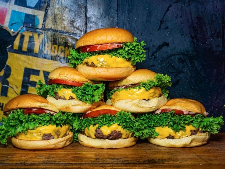 Black Tap cheeseburger