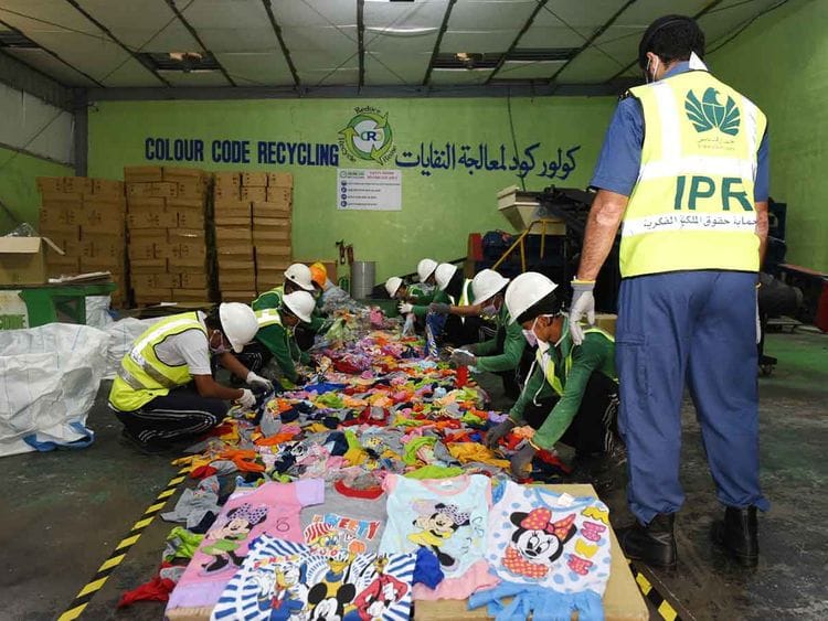 NAT Dubai Customs recycles counterfeits-1600079978703