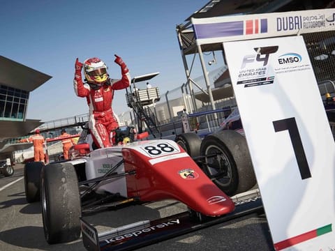 Young Emirari driver Hamda Al Qubaisi