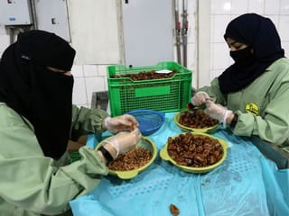 In pictures: Saudi dates factory run fully by women