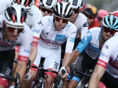 UAE Team Emirates' Tadej Pogacar 