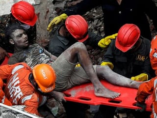 At least 8 dead in residential building collapse in India