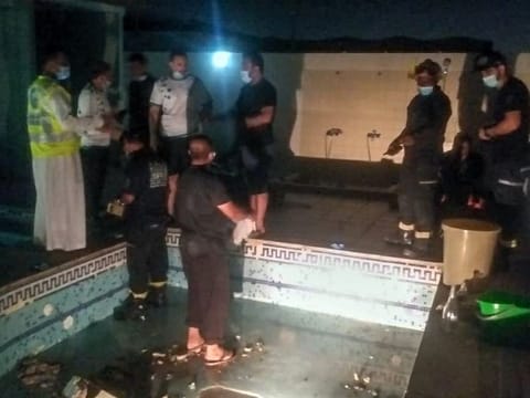 The emergency rescue operation to save little Ammar's life