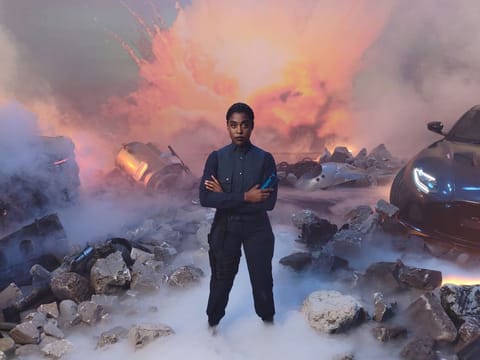 The Nokia 8.3 5G showcased by the newest 00 agent played by Lashana Lynch in the upcoming James Bond movie No Time To Die, premiering this November