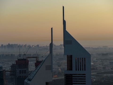 Dubai skyline: Illustrative purposes