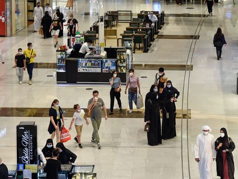 The new face of shopping... Masks on and keeping that distance. UAE businesses are doubling their efforts to cater to local shoppers via promotions and much more.