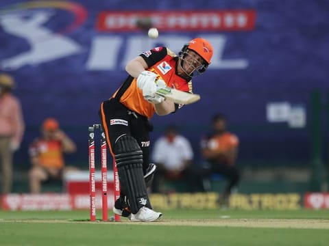 David Warner's return to form had been one of the few silver linings for Sunrisers Hyderabad so far.