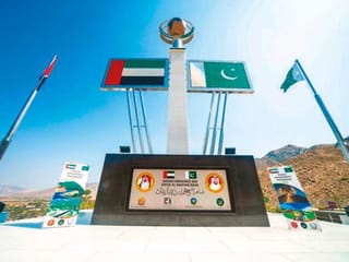 Pakistan's PM Imran Khan inaugurates UAE-funded Sheikh Mohammed Bin Zayed Road in Pakistan