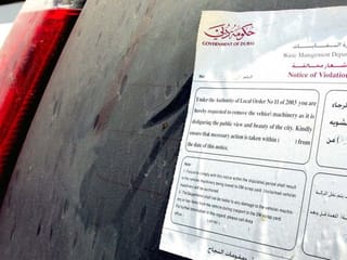 UAE: Left your car unwashed for ages? It could get confiscated