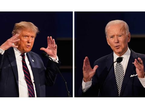 Republican Donald Trump is expected to be pitted against Democratic challenger Joe Biden in the November US presidential elections 