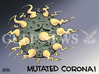 Cartoon from Satish: Trump, world’s most powerful person, is infected by coronavirus