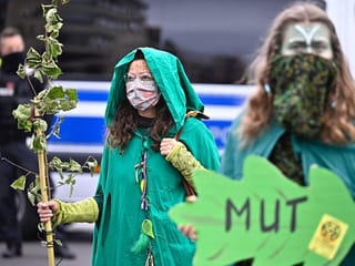 Climate activists start protest week for protection of forests in Germany