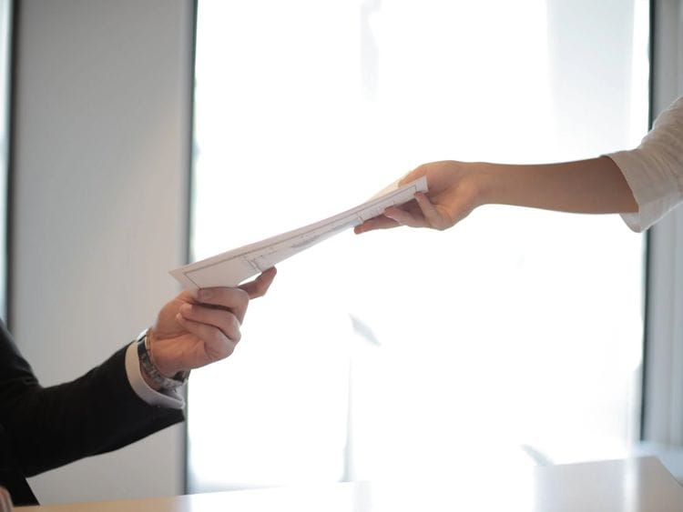 Temporary work permit