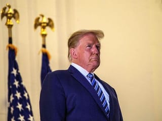COVID-19: Trump, still infectious, back at White House - without mask