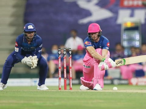 England's Jos Buttler took part in the IPL with Rajasthan Royals