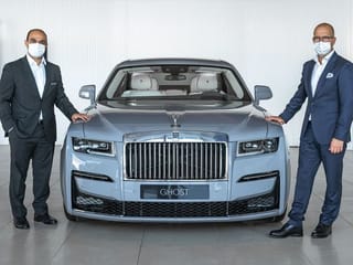 New Rolls-Royce Ghost officially revealed in Abu Dhabi