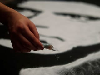 See Egyptian artist Hany Genedy craft pictures from salt