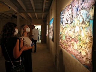 Channeling 'anger into art', artists in Beirut process blast