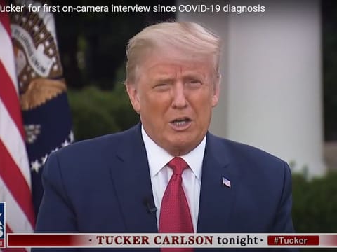 Trump speaks in first on-camera interview since his COVID-19 diagnosis
