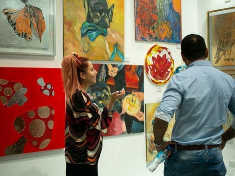  Art Dubai’s 15th edition is set to begin in Dubai this week more than 100 galleries from over 40 countries. Photo for illustrative purpose only