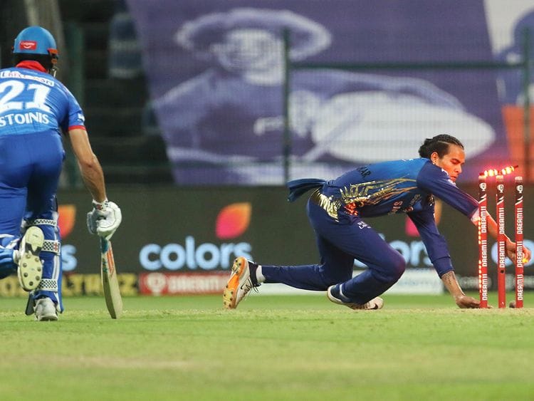 Rahul Chahar of Mumbai Indians