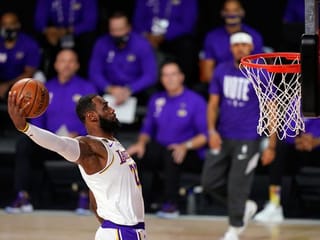 In pictures: LA Lakers outlast Miami Heat to bring NBA crown home