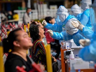 Photos: Nearly half of Chinese city of 9 million swabbed for COVID-19 in two days