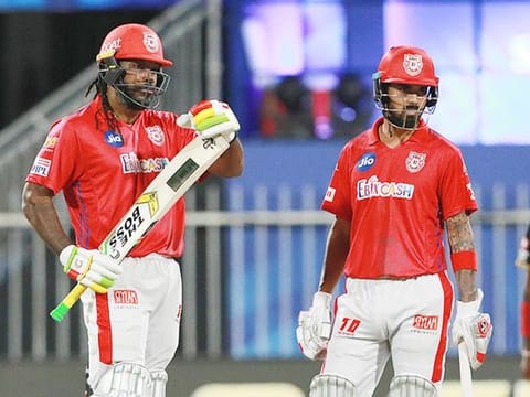 KL Rahul (right), captain of Kings XI Punjab, will be banking on the 'Universe Boss' Chris Gayle to lend him the firepower throughout the season.