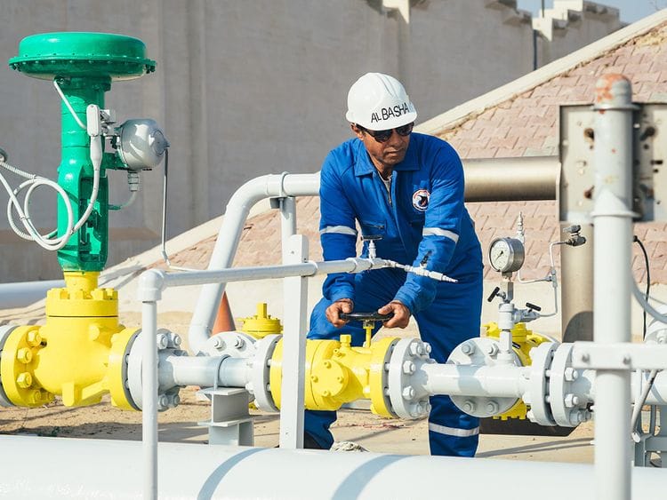 Stock Dana gas in Egypt