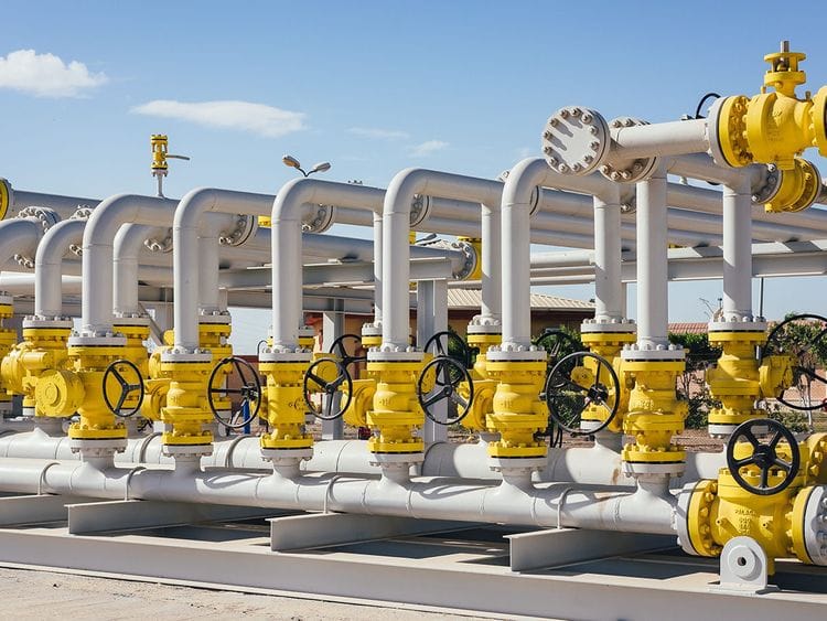 Stock Dana gas in Egypt