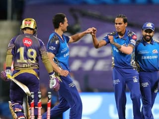 IPL 2020 in UAE: De Kock leads the way as Mumbai Indians thrash Kolkata Knight Riders - in pictures