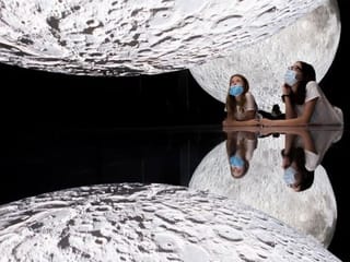 Look: Dubai museum lets you play astronaut and see the moon up close