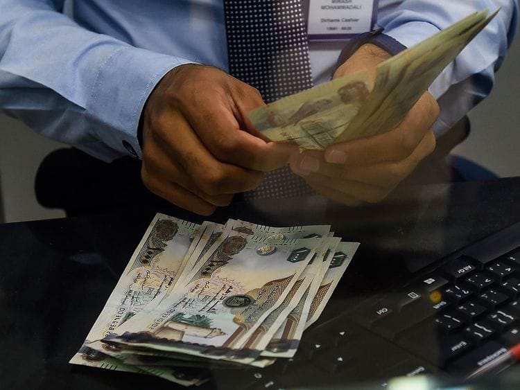 Stock Money exchange dirhams currency