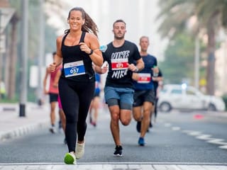 Photos: More than 400 runners participate in Dubai City Half Marathon