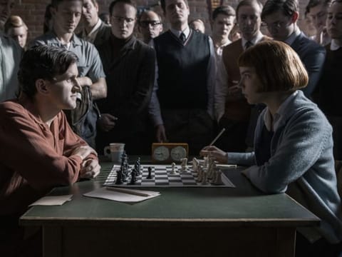 'The Queen’s Gambit' stars Matthew Dennis Lewis, Russell Dennis Lewis, Harry Melling and Anya Taylor-Joy.