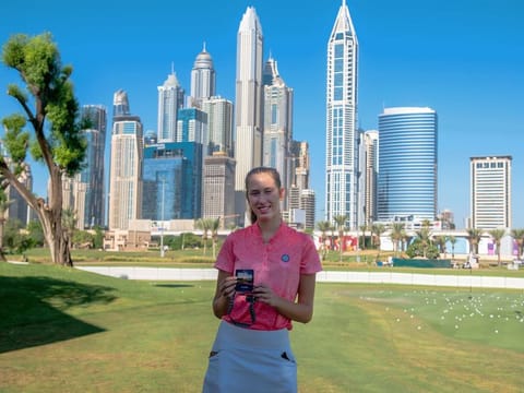 Chiara Noja, a 14-year-old, and Alison Muirhead are the two Dubai-based golfers to have got a break at the Dubai Moonlight Classic.