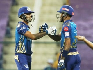 IPL 2020 in UAE: Yadav shines as Mumbai Indians thump Kohli's Royal Challengers Bangalore – in pictures